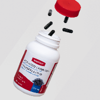 Activated Charcoal 225mg (WAMPOLE)